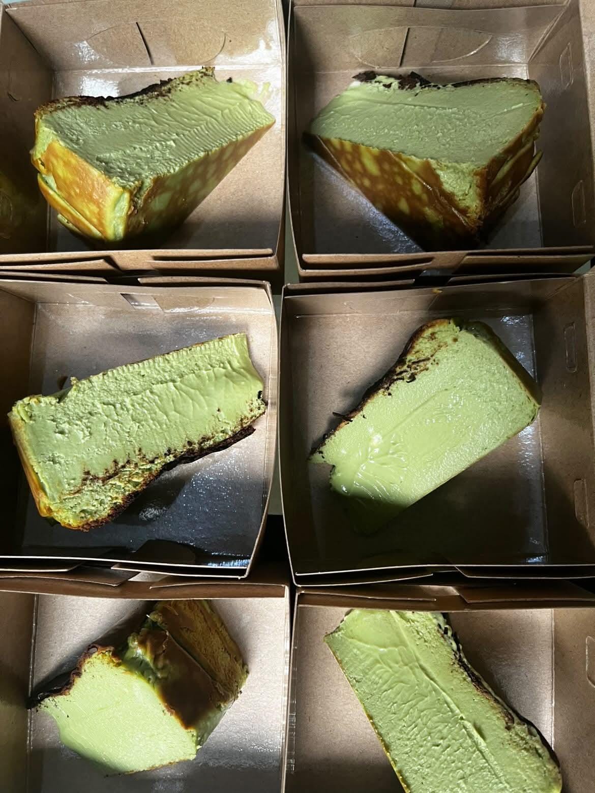 Matcha Burn Cheesecake